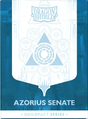 Dragon Shield - Magic: the Gathering - Azorius Senate Guildpact Series Dual Matte Sleeves (100 ct.)
