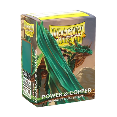 Dragon Shield - Power & Copper - Matte Dual Sleeves