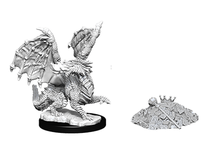 D&D Nolzur's Miniatures - Unprimed/Unpainted Minature Red Dragon Wyrmling