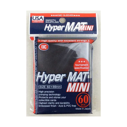 KMC 60CT Japanese sized Hyper MAT sleeves - Blue