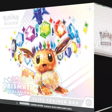 Pokémon Scarlet & Violet - Prismatic Evolutions - Elite Trainer Box