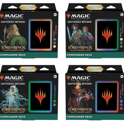 Lord of the Rings:Tales of Middle-Earth Commander Decks – Dark Fox TCG