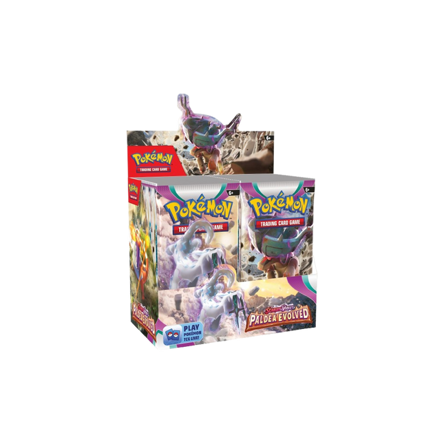 Pokmon Scarlet & Violet - Paldea Evolved - Booster Box Dark Fox TCG Pokmon Scarlet & Violet - Paldea Evolved - Booster Box Dark Fox TCG