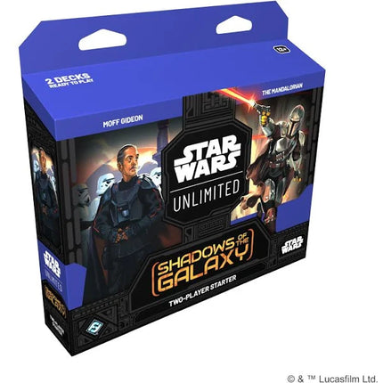 Star Wars: Unlimited - Shadows of the Galaxy - Two-Player Starter Display