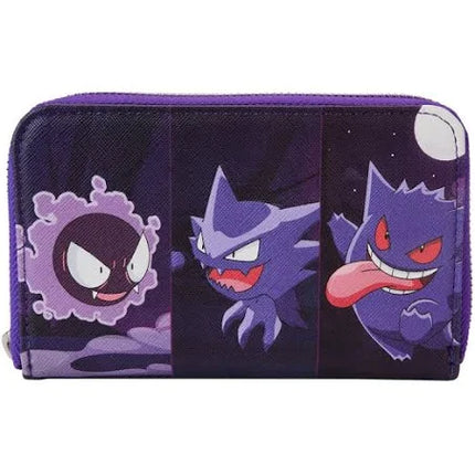 Pokemon Gengar Evolution Triple Pocket wallet