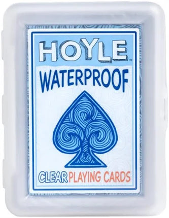 BICYCLE - HOYLE Waterproof Clear -  Playing cards
