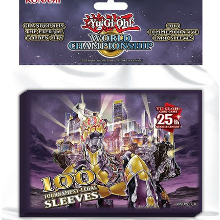 Yu-Gi-Oh World Champ Grandopolis Eternal Golden City Card Sleeves