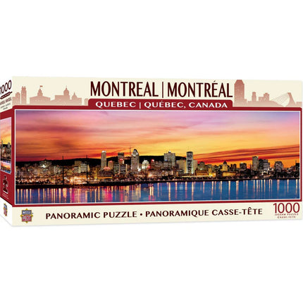 Montreal, Quebec 1000 Piece Panoramic Jigsaw Puzzle