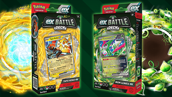 Pokmon Tapu Koko/Iron Leaves ex Battle Deck Dark Fox TCG Pokmon Tapu Koko/Iron Leaves ex Battle Deck Dark Fox TCG