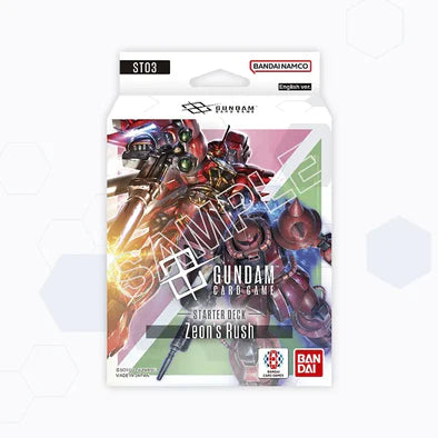 Gundam TCG - ST-03 - Zeon's Rush