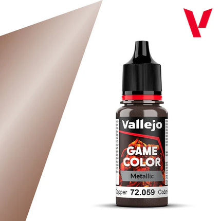 Vallejo - Game Color Metallic - Hammered Copper