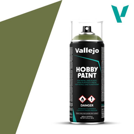 Vallejo Acrylic Hobby Paint Spray - Goblin Green