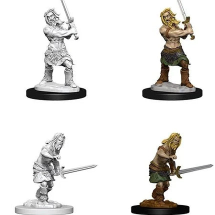 Wizkids/NECA LLCPathfinder Deep Cuts Miniatures: Human Barbarian Male