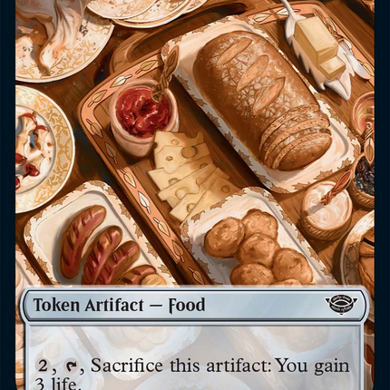 Ballistic Boulder // Food Token (09) Double-Sided Token [The Lord of the Rings: Tales of Middle-Earth Tokens]