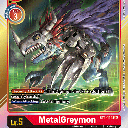 MetalGreymon [BT1-114] [Release Special Booster Ver.1.0]