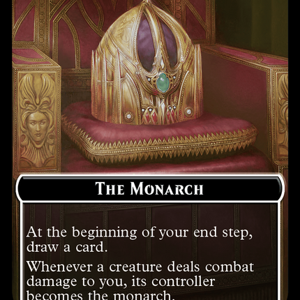 The Monarch // Pirate Double-Sided Token [The Lost Caverns of Ixalan Commander Tokens]
