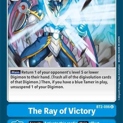 The Ray of Victory [BT2-096] [Release Special Booster Ver.1.5]