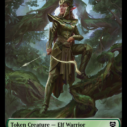 Elf Warrior // Insect Double Sided Token [The Lord of the Rings: Tales of Middle-Earth Commander Tokens]
