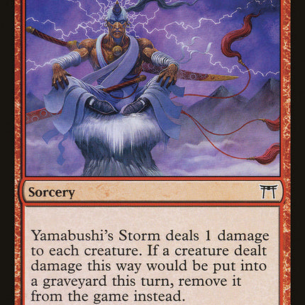 Yamabushi's Storm [Champions of Kamigawa]