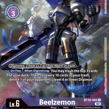 Beelzemon [BT10-082] (Alternate Art) [Xros Encounter]