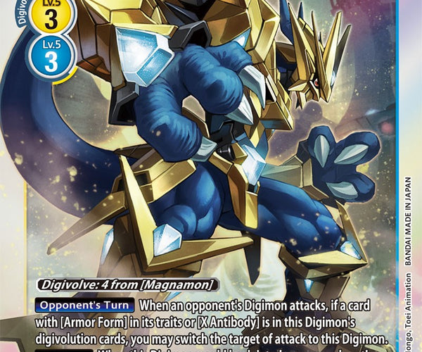 magnamon digimon card Digimon Trading Card Game Versus Royal Knights Rare Magnamon Bt13-040 main image 1