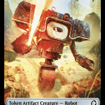 Treasure (0019) // Robot Double-Sided Token [Fallout Tokens]