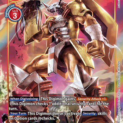 WarGreymon [BT1-025] (Alternate Art) [Release Special Booster Ver.1.0]