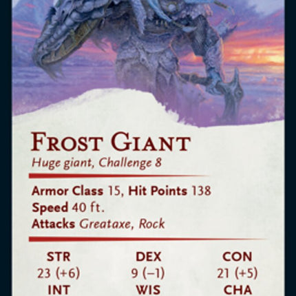 Frost Giant Art Card [Dungeons & Dragons: Adventures in the Forgotten Realms Art Series]
