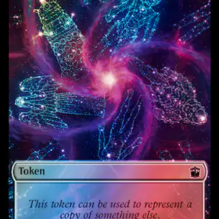 Copy // Clue (0055) Double-Sided Token (Surge Foil) [Doctor Who Tokens]