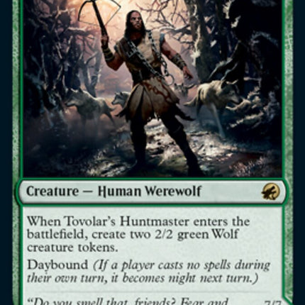 Tovolar's Huntmaster // Tovolar's Packleader [Innistrad: Midnight Hunt]