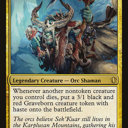 Sek'Kuar, Deathkeeper [Commander 2013]
