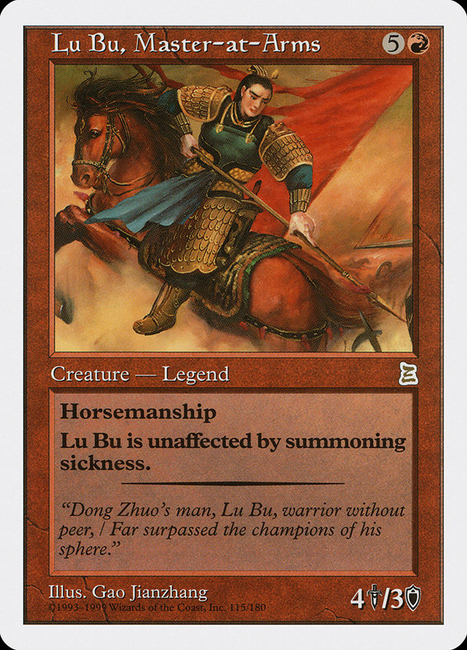 Lu Bu, Master-at-Arms [Portal Three Kingdoms]