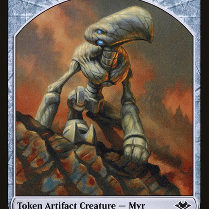 Soldier (004) // Myr (019) Double-sided Token [Modern Horizons Tokens]