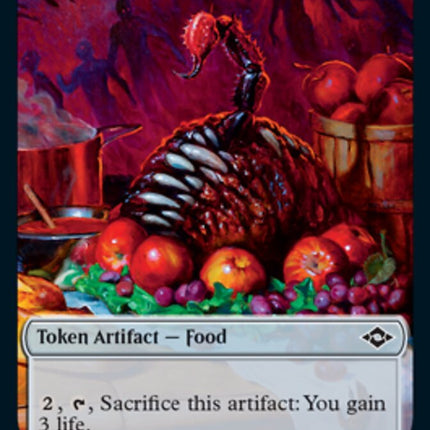 Beast Token // Food Token (18) [Modern Horizons 2 Tokens]