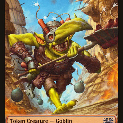 Goblin // Giant Teddy Bear Double-sided Token [Unsanctioned Tokens]