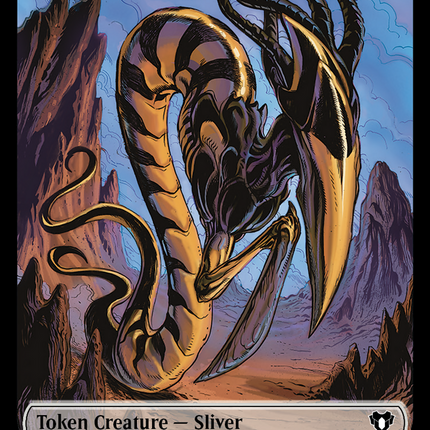 Sliver Army // Sliver Double-Sided Token [Commander Masters Tokens]