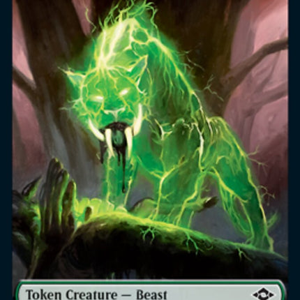 Beast Token // Food Token (18) [Modern Horizons 2 Tokens]