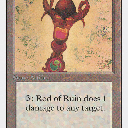 Rod of Ruin [Unlimited Edition]