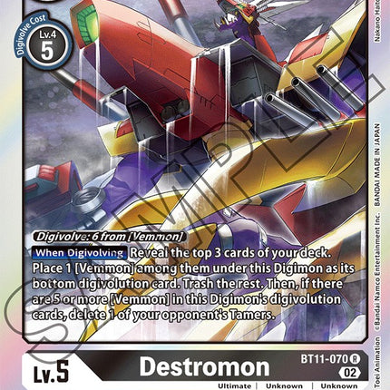Destromon [BT11-070] [Dimensional Phase]