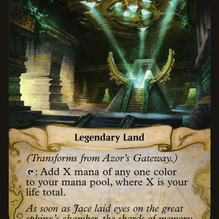 Azor's Gateway // Sanctum of the Sun (compasslanddfc) [Rivals of Ixalan]