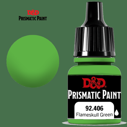 Wizkids D&D Prismatic Paint Flameskull Green