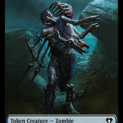 Servo // Zombie (0013) Double-Sided Token [Commander Masters Tokens]