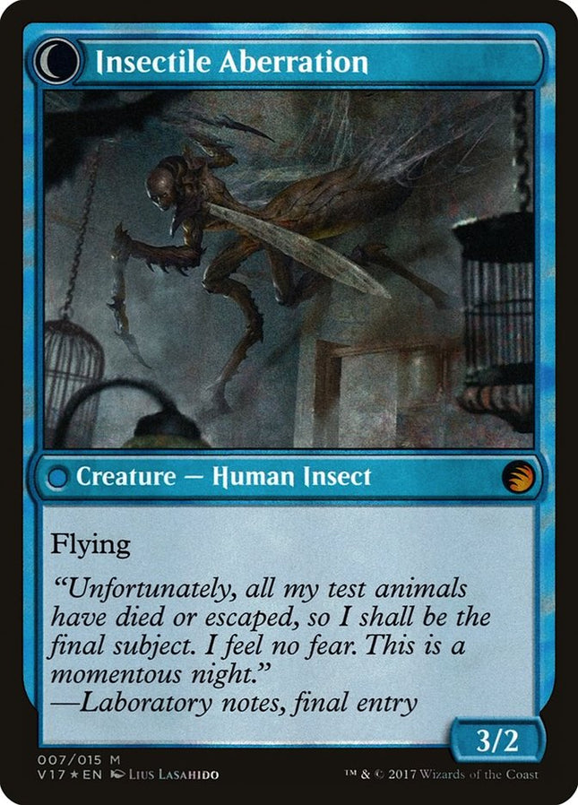 Delver of Secrets // Insectile Aberration [From the Vault: Transform] Foil