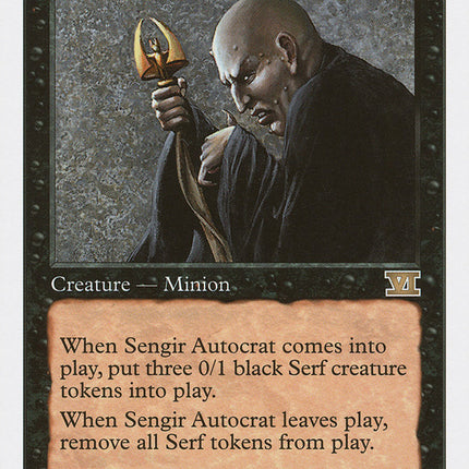 Sengir Autocrat [Classic Sixth Edition]