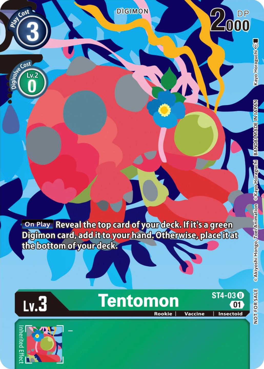 digimon card game starter deck giga green Tentomon [ST4-03] (Tamer's Card Set 2 Floral Fun) [Starter Deck: Giga –  Dark Fox TCG