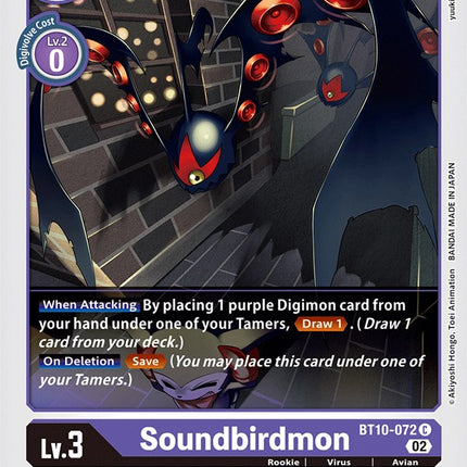 Soundbirdmon [BT10-072] [Xros Encounter]