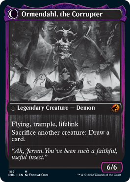 Jerren, Corrupted Bishop // Ormendahl, the Corrupter [Innistrad: Double Feature]