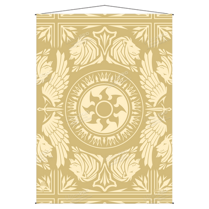 Mana 7 Plains Wall Scroll for Magic: The Gathering