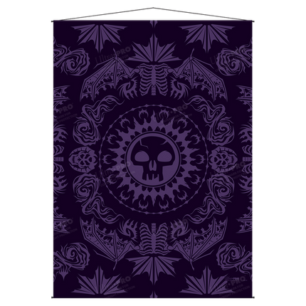 Mana 7 Swamp Wall Scroll for Magic: The Gathering