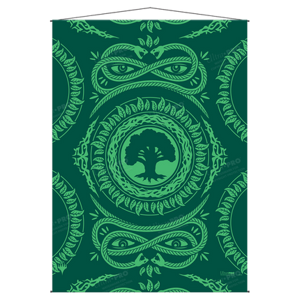 Mana 7 Color Forest Scroll for Magic: The Gathering